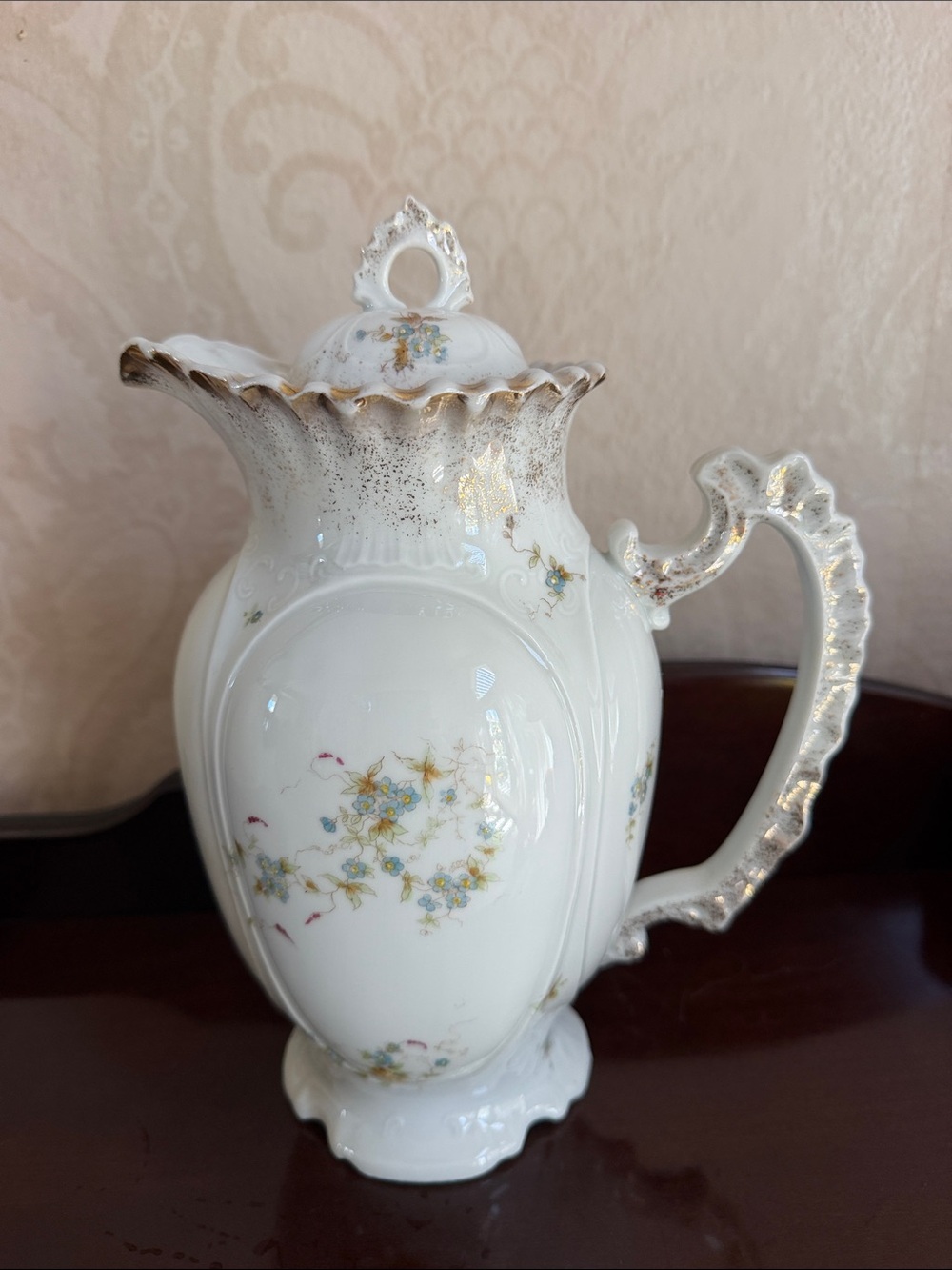 Antique Austria Victoria Carlsbad chocolate pot